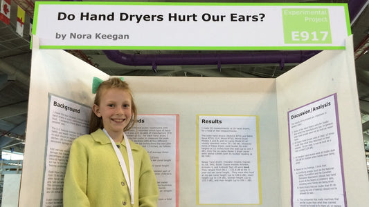 13-Year-Old Scientist's Research Shows Hand Dryers Can Hurt Kids' Ears